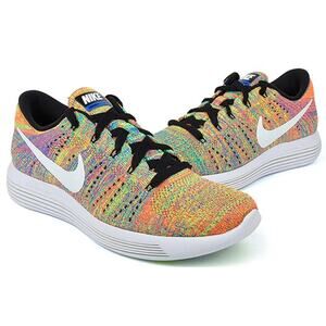 Nike LunarEpic Flyknit Low (843764-004) Men’s Running Shoes Size 13 Multicolor